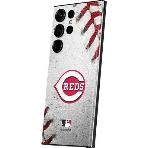 MLB Cincinnati Reds Game Ball Galaxy Skins