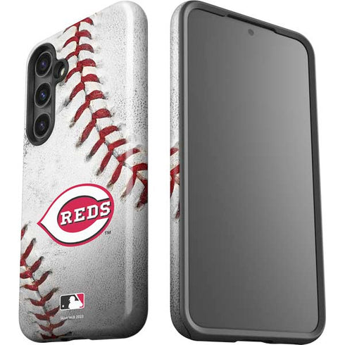 MLB Cincinnati Reds Game Ball Galaxy S25 Impact Case