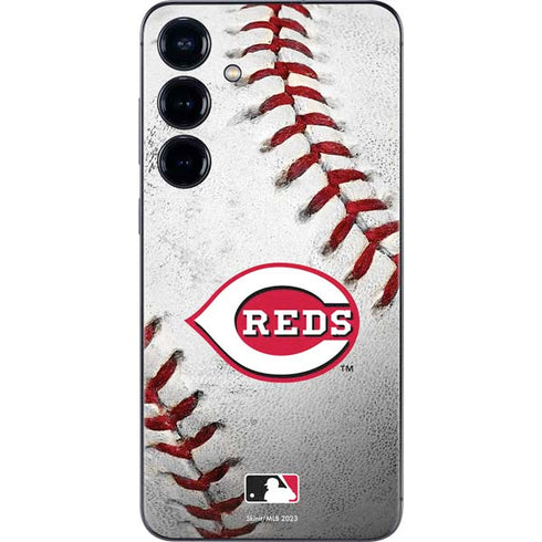 MLB Cincinnati Reds Game Ball Galaxy S25 Plus Skin