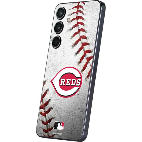 MLB Cincinnati Reds Game Ball Galaxy S24 Plus Skin