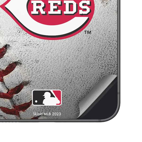 MLB Cincinnati Reds Game Ball Galaxy S25 Plus Skin