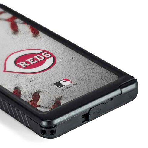 MLB Cincinnati Reds Game Ball Galaxy S24 Ultra Waterproof Case
