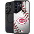 MLB Cincinnati Reds Game Ball Galaxy S25 FE Kickstand Case