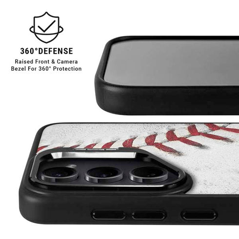 MLB Cincinnati Reds Game Ball Galaxy S25 FE Kickstand Case