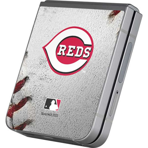MLB Cincinnati Reds Game Ball Galaxy Z Flip6 Skin