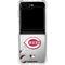 MLB Cincinnati Reds Game Ball Galaxy Z Flip6 Clear Case