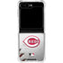 MLB Cincinnati Reds Game Ball Galaxy Z Flip6 Clear Case