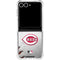 MLB Cincinnati Reds Game Ball Galaxy Z Flip7 Clear Case