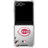 MLB Cincinnati Reds Game Ball Galaxy Z Flip7 Clear Case
