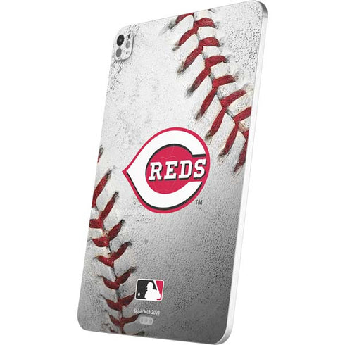 MLB Cincinnati Reds Game Ball iPad Pro 13in M4 (2024) Skin