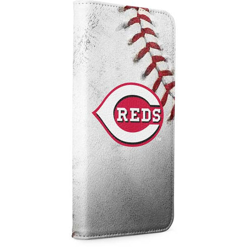 MLB Cincinnati Reds Game Ball iPhone 13 Folio Case