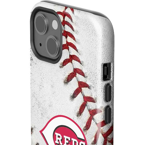 MLB Cincinnati Reds Game Ball iPhone 15 Impact Case