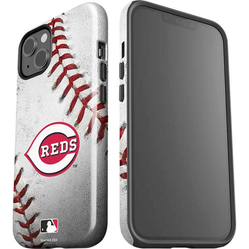 MLB Cincinnati Reds Game Ball iPhone 15 Impact Case