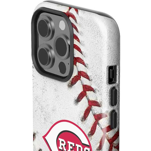 MLB Cincinnati Reds Game Ball iPhone 15 Pro Impact Case