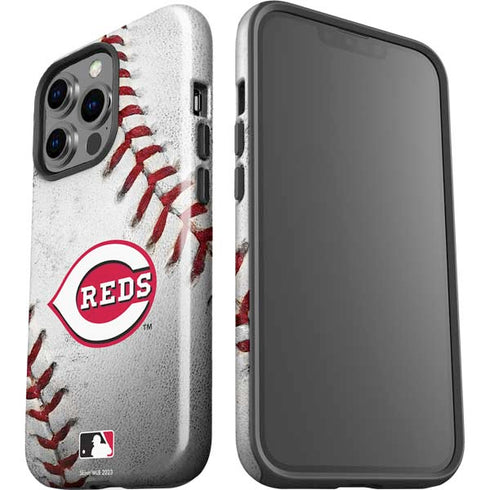 MLB Cincinnati Reds Game Ball iPhone 15 Pro Impact Case