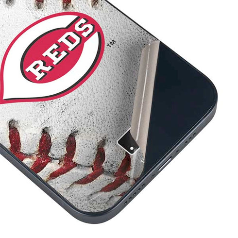 MLB Cincinnati Reds Game Ball iPhone 15 Skin