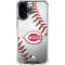 MLB Cincinnati Reds Game Ball iPhone 16 Clear Case