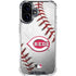 MLB Cincinnati Reds Game Ball iPhone 16 Clear Case