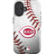 MLB Cincinnati Reds Game Ball iPhone 16 Plus Impact Case