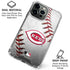 MLB Cincinnati Reds Game Ball iPhone 16 Pro Clear Case