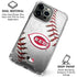 MLB Cincinnati Reds Game Ball iPhone 16 Pro Max Clear Case