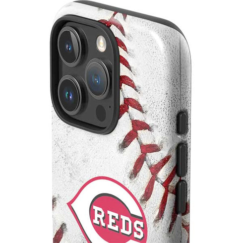 MLB Cincinnati Reds Game Ball iPhone 16 Pro Max Impact Case
