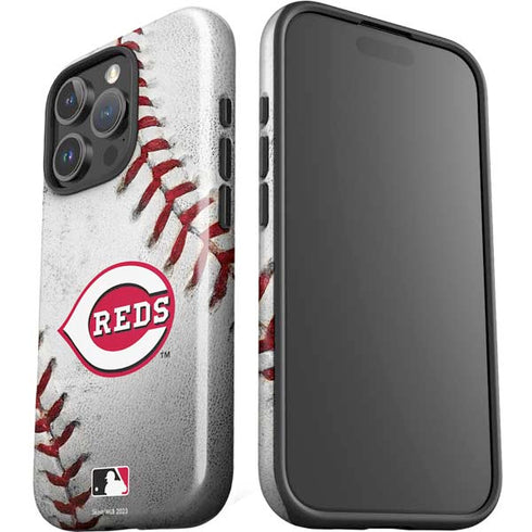 MLB Cincinnati Reds Game Ball iPhone 16 Pro Max Impact Case