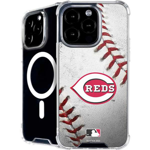MLB Cincinnati Reds Game Ball iPhone 16 Pro Max MagSafe Case