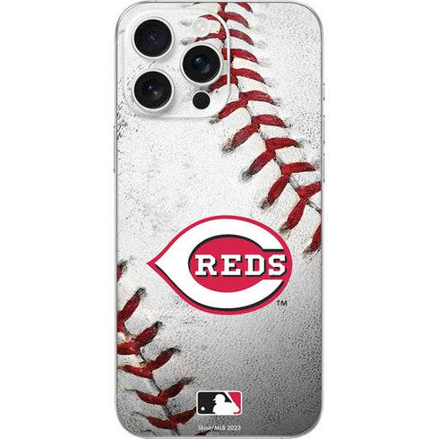 MLB Cincinnati Reds Game Ball iPhone 16 Pro Max Skin