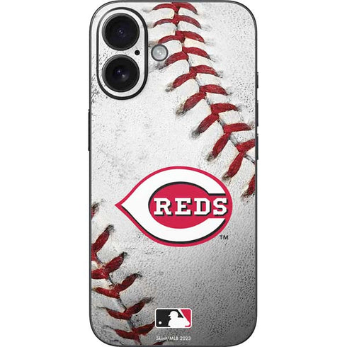 MLB Cincinnati Reds Game Ball iPhone 16 Skin