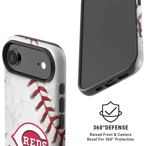 MLB Cincinnati Reds Game Ball iPhone 17 Air Magsafe Impact Case