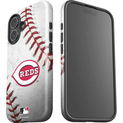 MLB Cincinnati Reds Game Ball iPhone 17 Impact Case