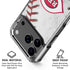 MLB Cincinnati Reds Game Ball iPhone 17 Pro Clear Case