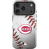 MLB Cincinnati Reds Game Ball iPhone 17 Pro Impact Case