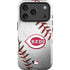MLB Cincinnati Reds Game Ball iPhone 17 Pro Max Impact Case
