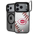 MLB Cincinnati Reds Game Ball iPhone 17 Pro Max Kickstand Case