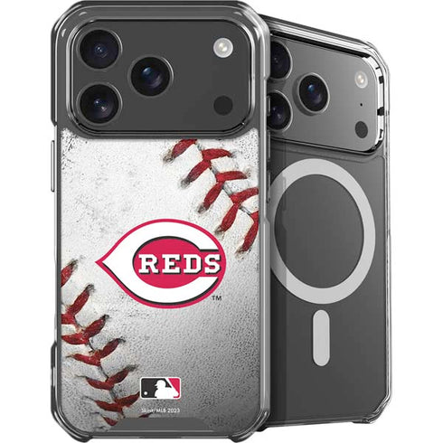 MLB Cincinnati Reds Game Ball iPhone 17 Pro Max MagSafe Case