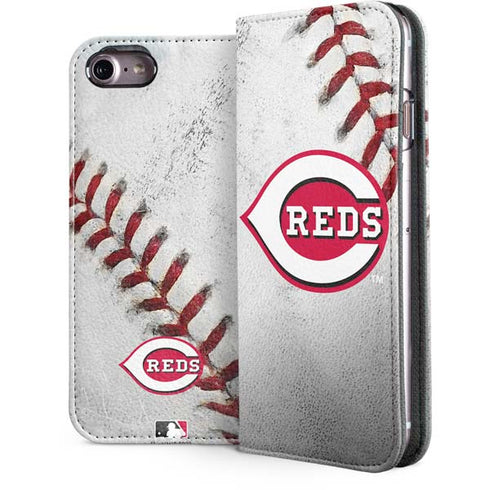 MLB Cincinnati Reds Game Ball iPhone 7 Folio Case