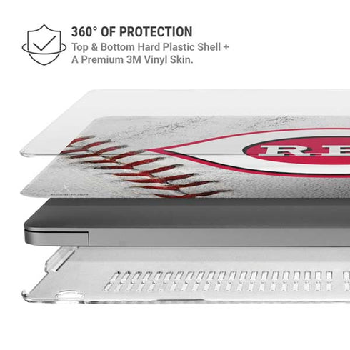 MLB Cincinnati Reds Game Ball MacBook Cases
