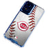 MLB Cincinnati Reds Game Ball Moto G 5G (2024) Clear Case