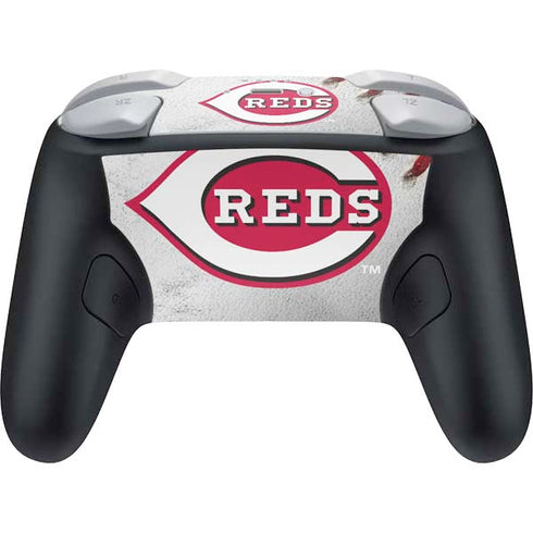MLB Cincinnati Reds Game Ball Nintendo Switch 2 (2025) Pro Controller Skin