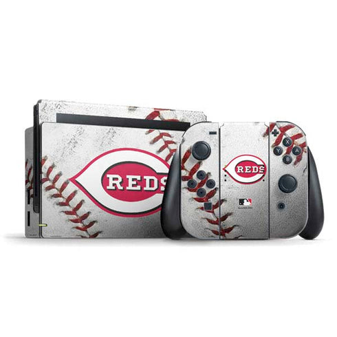 MLB Cincinnati Reds Game Ball Nintendo Skins