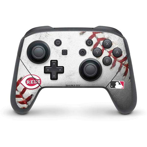 MLB Cincinnati Reds Game Ball Nintendo Skins