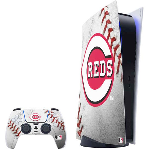 MLB Cincinnati Reds Game Ball PlayStation PS5 Skins