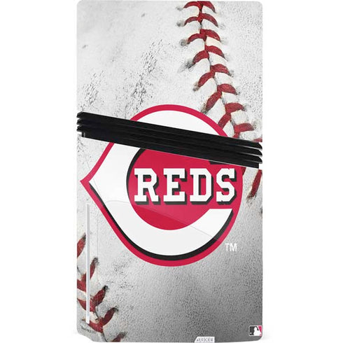 MLB Cincinnati Reds Game Ball PS5 Pro Disk Bundle Skin
