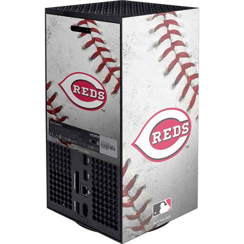 MLB Cincinnati Reds Game Ball XBox Series X Digital Edition Console Skin