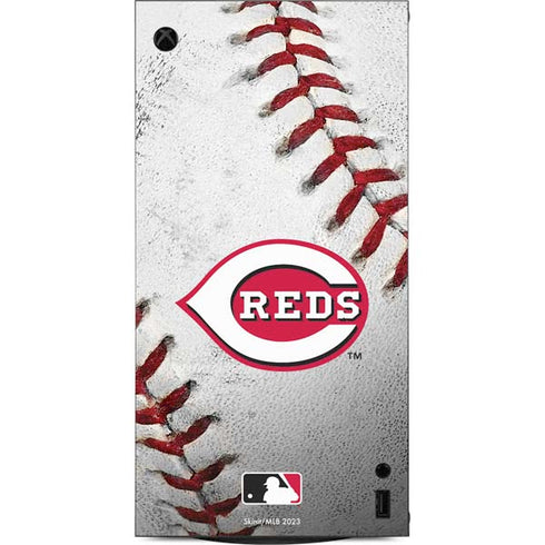 MLB Cincinnati Reds Game Ball XBox Series X Digital Edition Console Skin