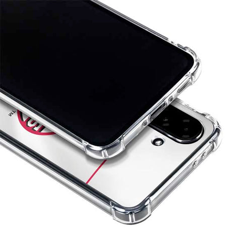 MLB Cincinnati Reds Home Jersey Galaxy A36 5G Clear Case
