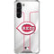 MLB Cincinnati Reds Home Jersey Galaxy S24 FE Clear Case