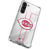 MLB Cincinnati Reds Home Jersey Galaxy S24 FE Clear Case
